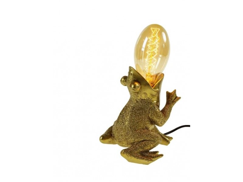 Tischleuchte Froggy, gold